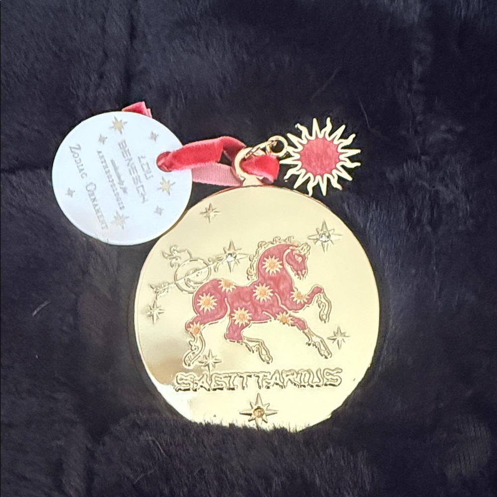 🎅BOGO 50%🎅Anthropologie Gold Sagittarius Zodiac Ornament